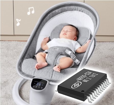 N8900 Bluetooth Music Chip: The Smart Solution for Modern Baby Cradle Beds