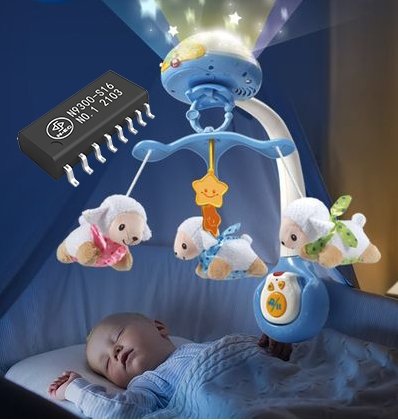 How the MP3 Sound Chip N9300 Applies in Baby Soothers Toy
